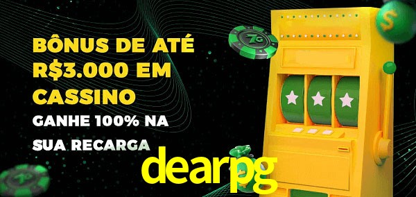 dearpg melhor bônus de depósito