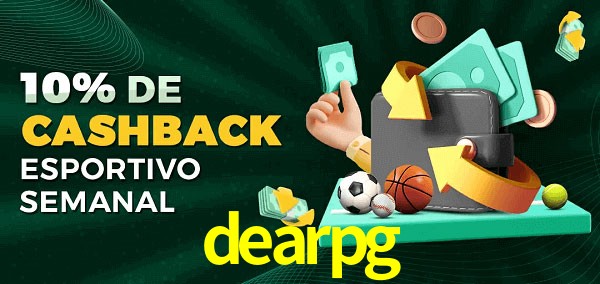 10% de bônus de cashback na dearpg